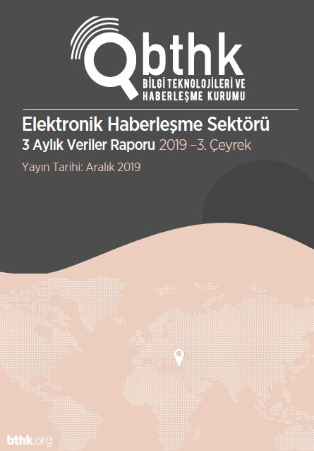 Sektörel Veriler Raporu 2019 3. Çeyrek